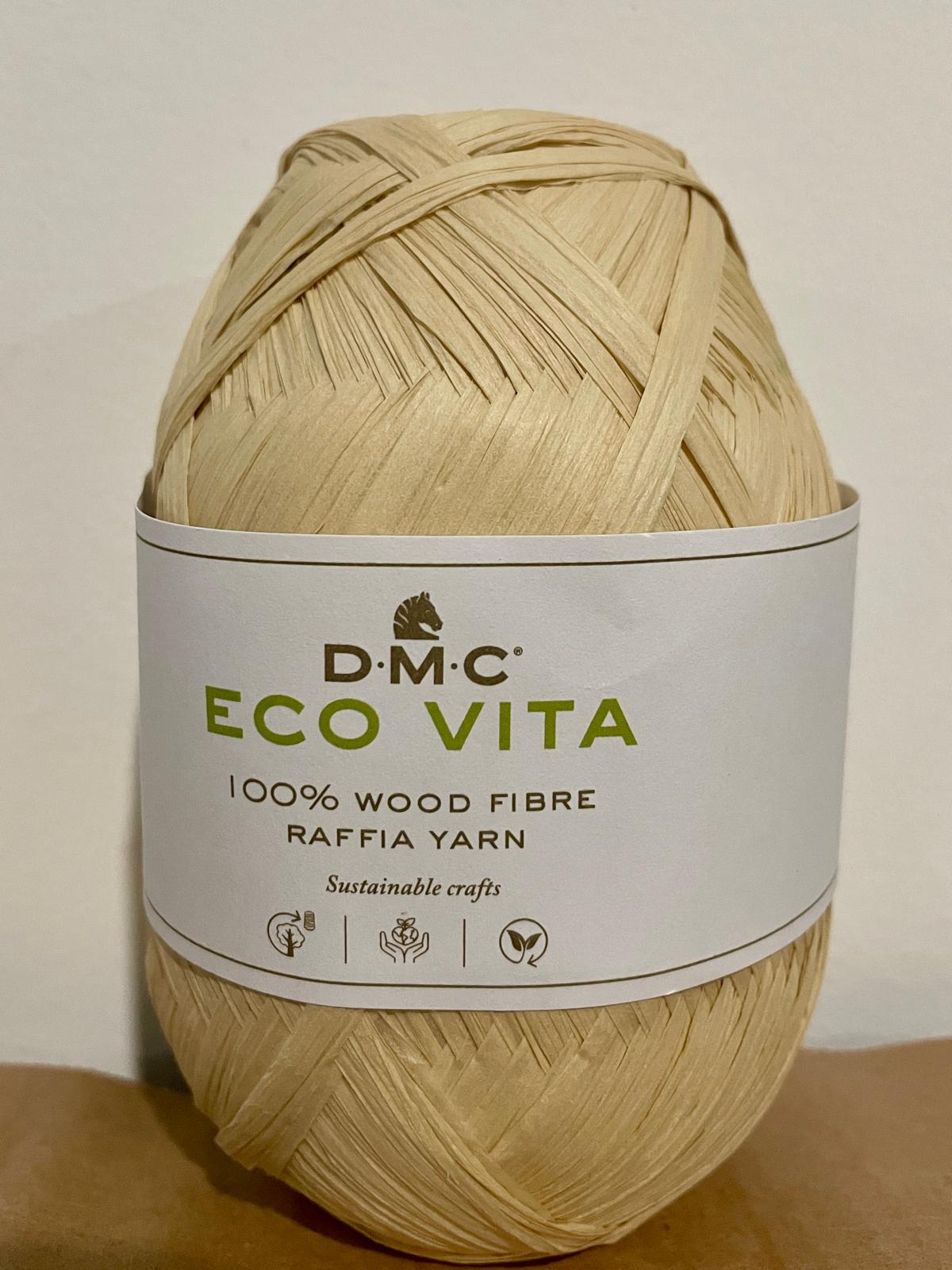 DMC : ECO VITA RAFFIA - COLORIS NATUREL 032 - 50g