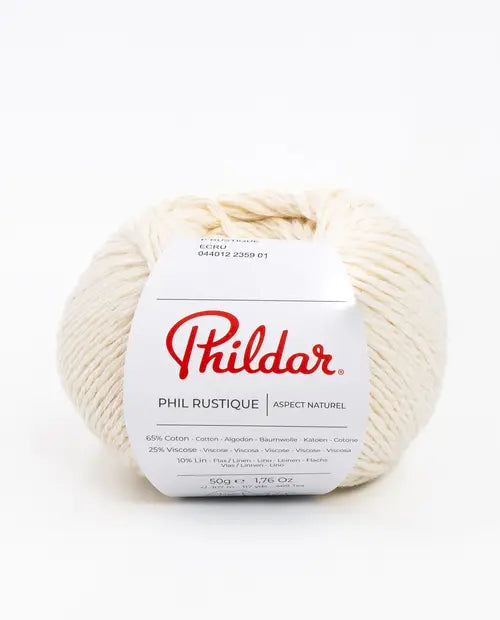 PHILDAR - PHIL RUSTIQUE - ECRU
