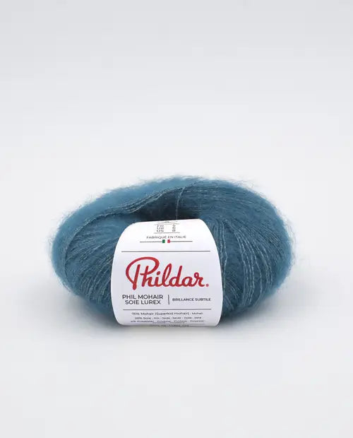 PHILDAR - PHIL MOHAIR SOIE LUREX - CANARD