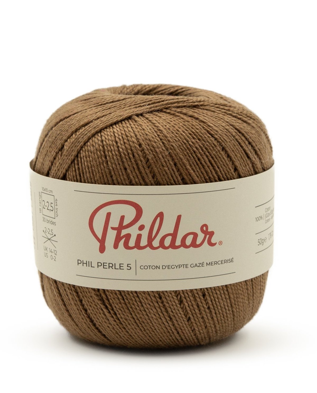 PHILDAR - PHIL PERLE 5 - HAVANE