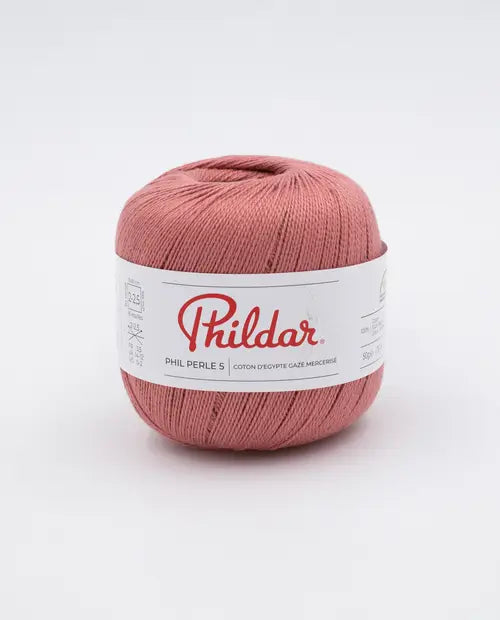 PHILDAR - PHIL PERLE 5 - VIEUX ROSE