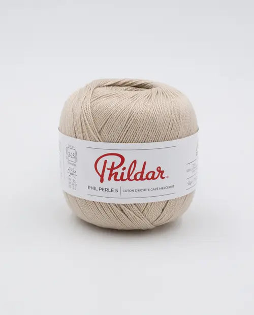 PHILDAR - PHIL PERLE 5 - BEIGE