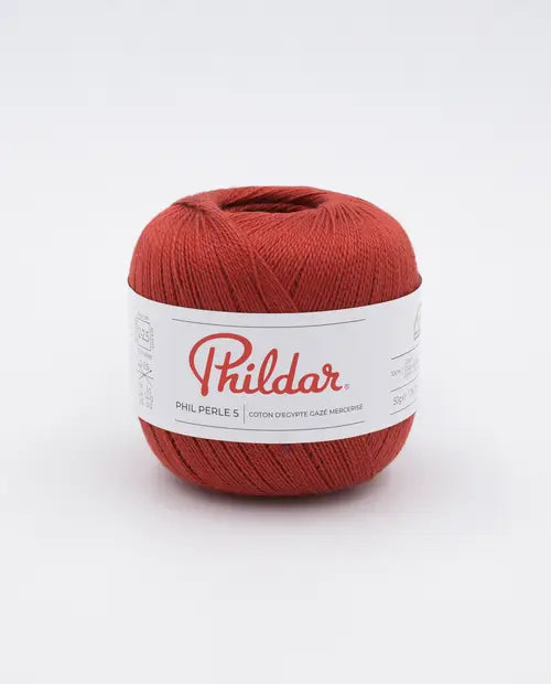 PHILDAR - PHIL PERLE 5 - ACAJOU