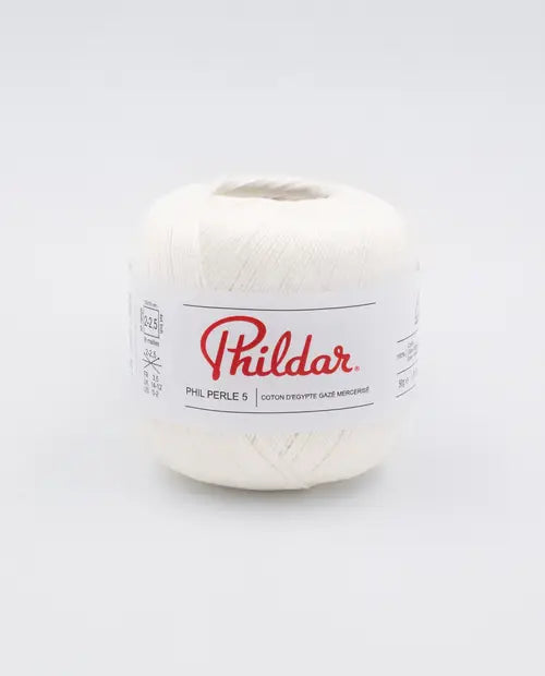 PHILDAR - PHIL PERLE 5 - CRAIE