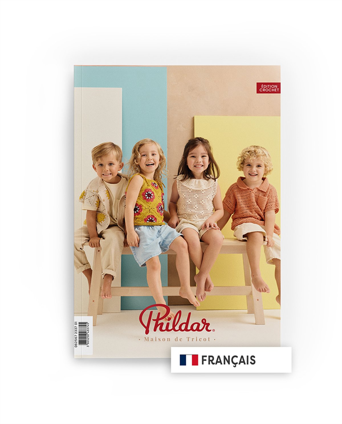 PHILDAR : Catalogue Crochet Layette et Enfant N°274 - 34 modèles P/E 26