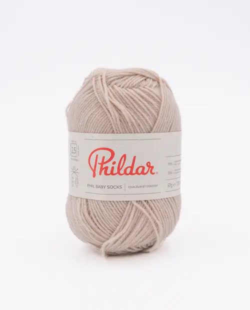 PHILDAR - PHIL BABY + SOCKS - BEIGE
