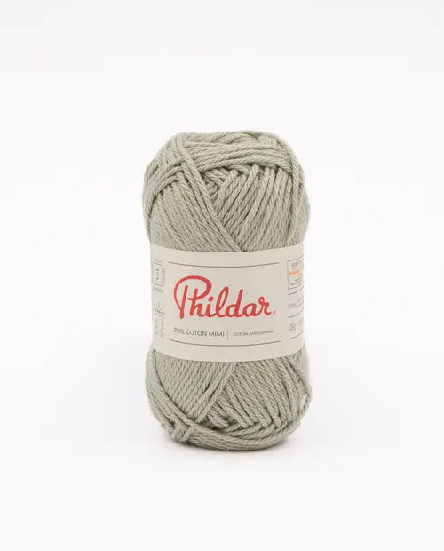 PHILDAR - PHIL COTON MIMI - TILLEUL