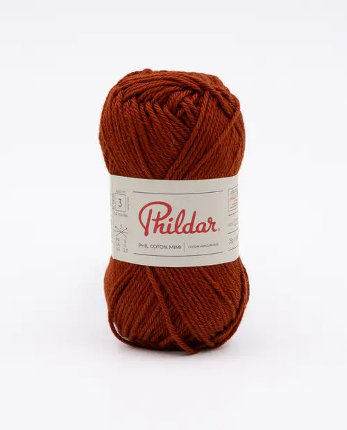 PHILDAR - PHIL COTON MIMI - ACAJOU