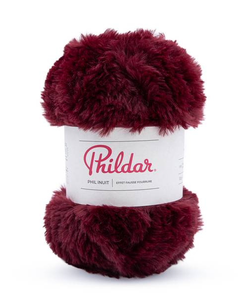 PHILDAR - PHIL INUIT - burgundy