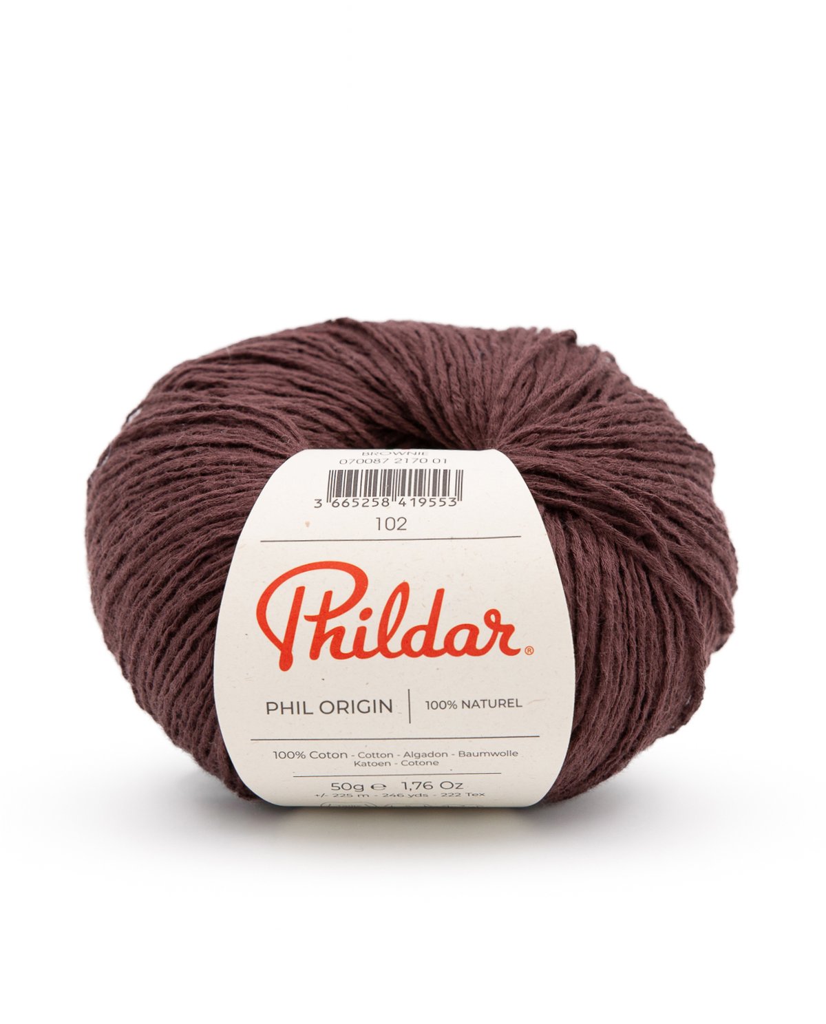 PHILDAR - PHIL ORIGIN - BROWNIE