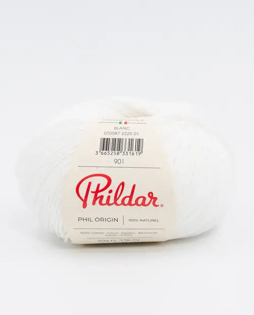 PHILDAR - PHIL ORIGIN - BLANC