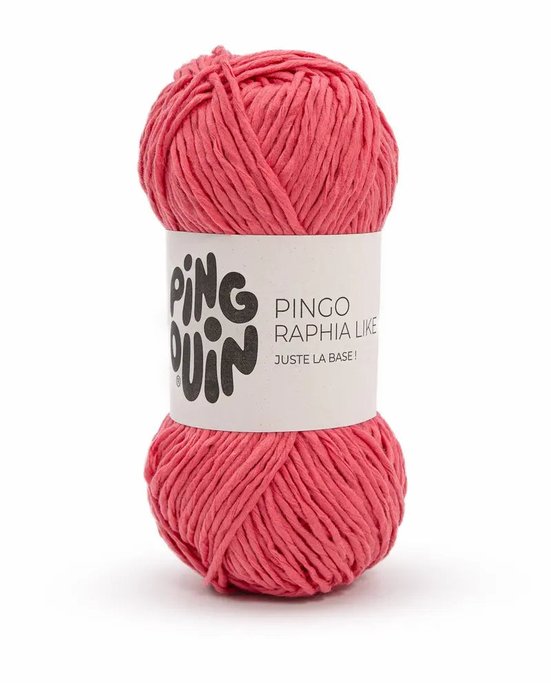 PINGOUIN - PINGO RAPHIA LIKE - ROSE