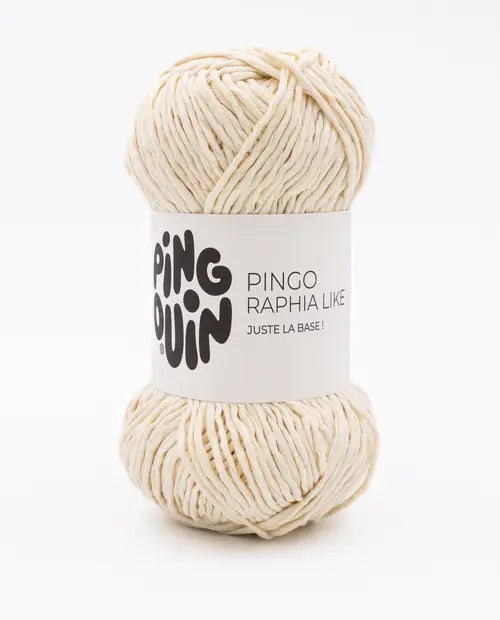 PINGOUIN - PINGO RAPHIA LIKE - ECRU