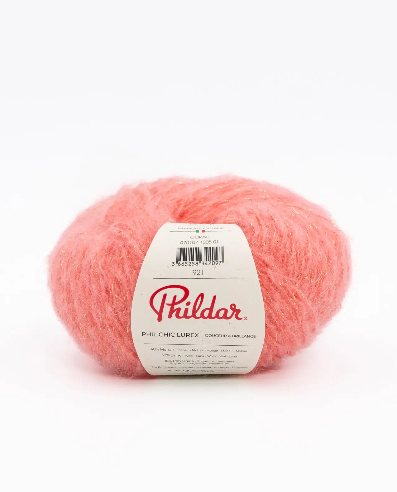 PHILDAR - PHIL CHIC LUREX - CORAIL