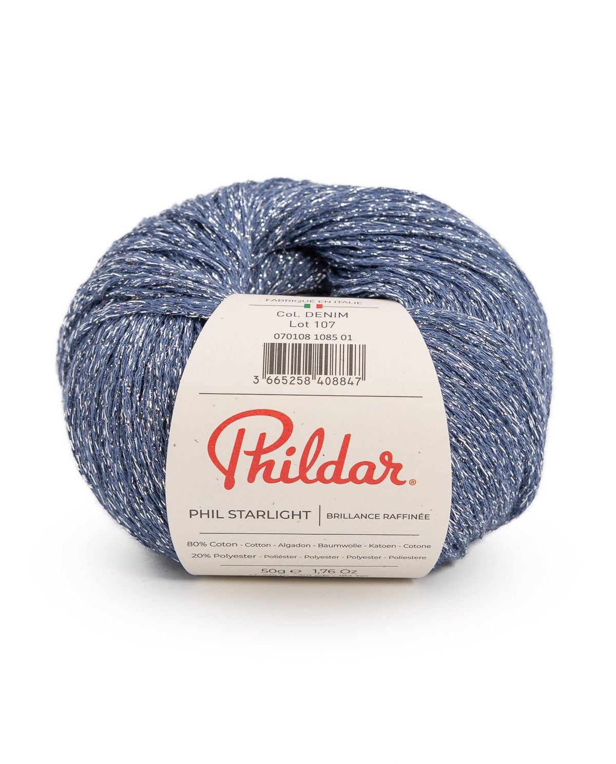PHILDAR - PHIL STARLIGHT - Denim