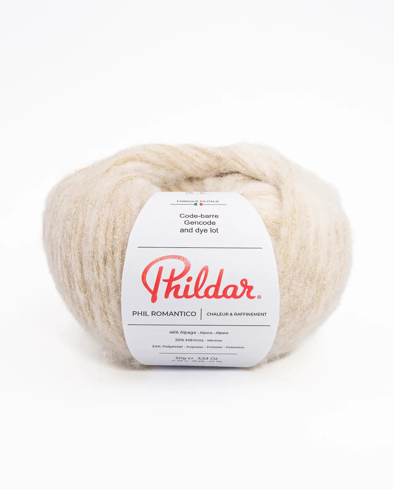 PHILDAR - PHIL ROMANTICO - ECRU