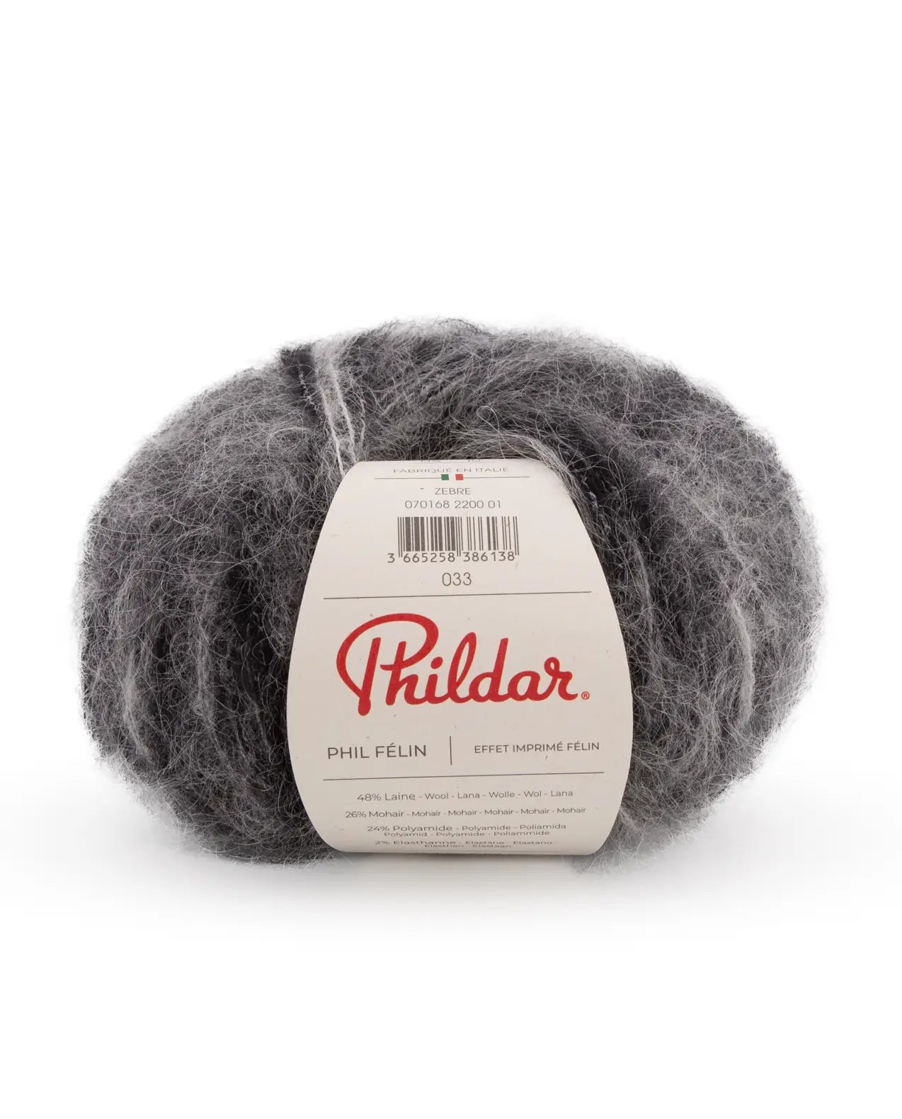 PHILDAR - PHIL FELIN - ZEBRE