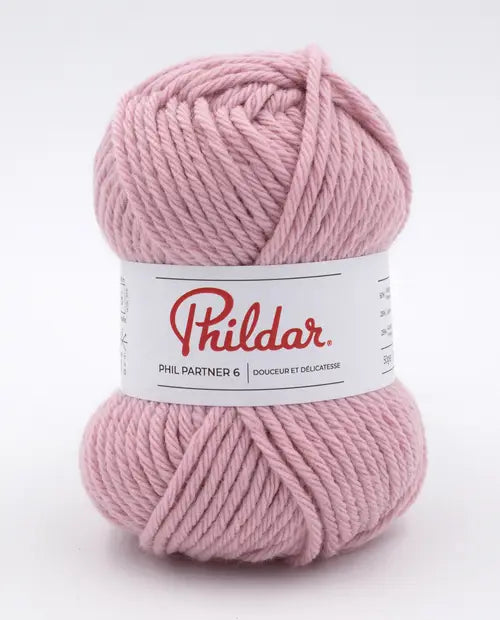PHILDAR - PHIL PARTNER 6 - ROSE