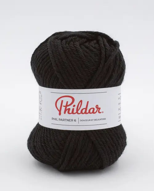 PHILDAR - PHIL PARTNER 6 - NOIR