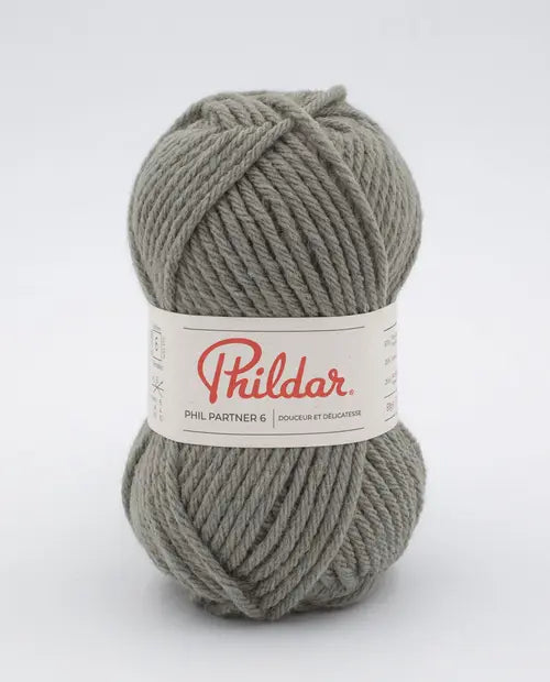 PHILDAR - PHIL PARTNER 6 - KAKI CLAIR