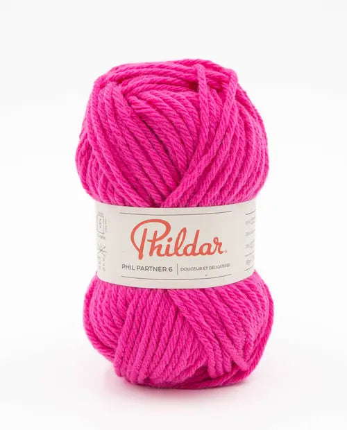 PHILDAR - PHIL PARTNER 6 - FUCHSIA