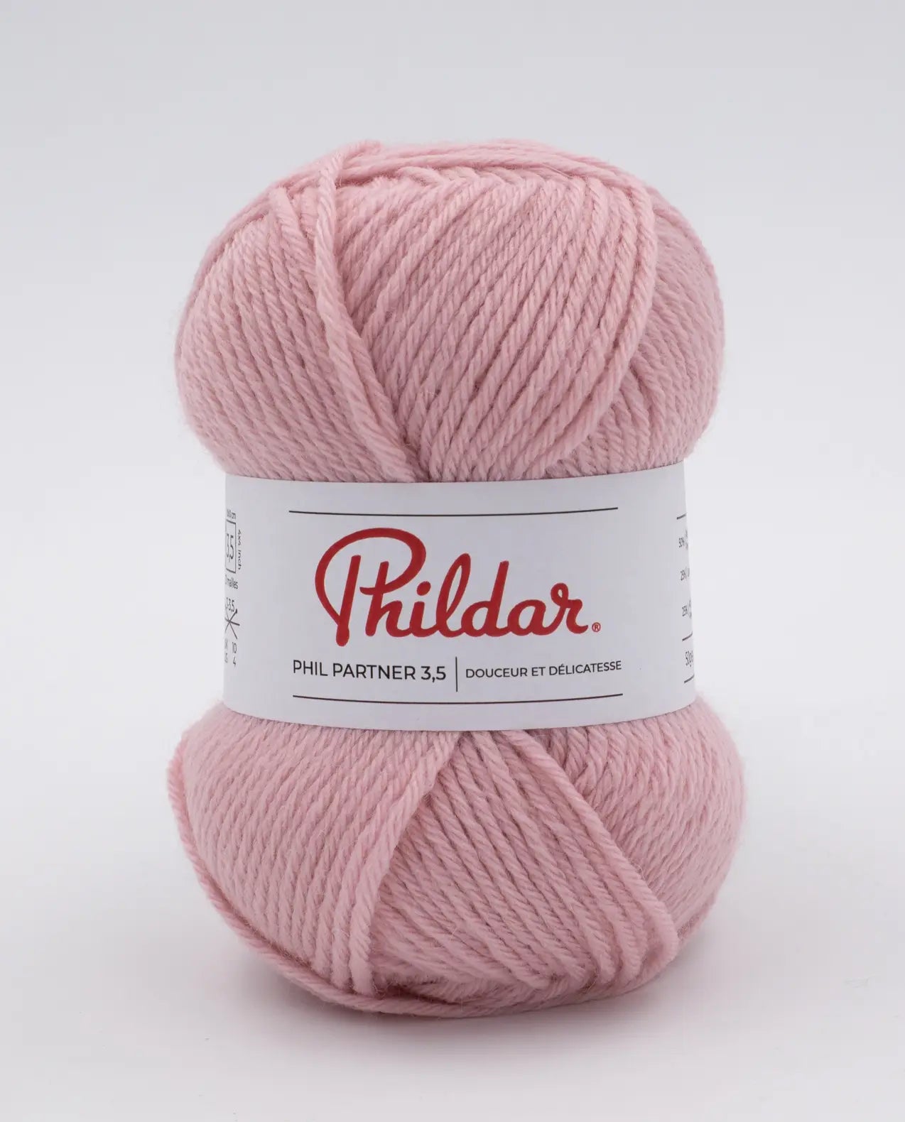 PHILDAR - PHIL PARTNER 3.5 - ROSE