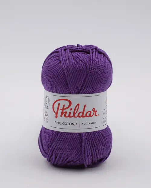 PHILDAR - PHIL COTON 3 - VIOLET