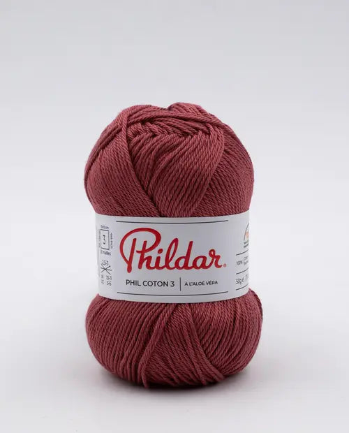 PHILDAR - PHIL COTON 3 - ROSEWOOD