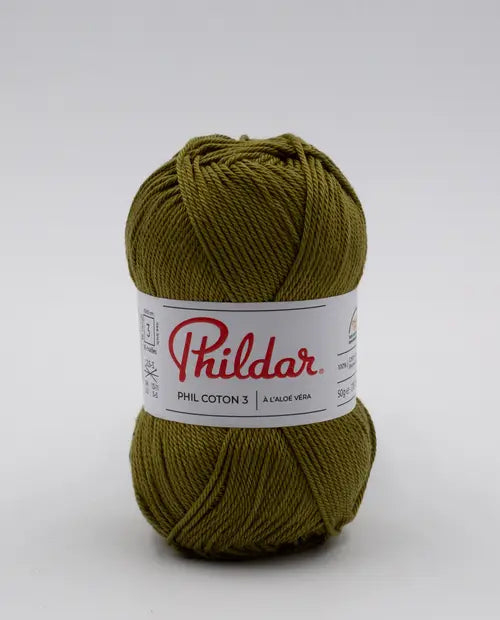 PHILDAR - PHIL COTON 3 - VEGETAL