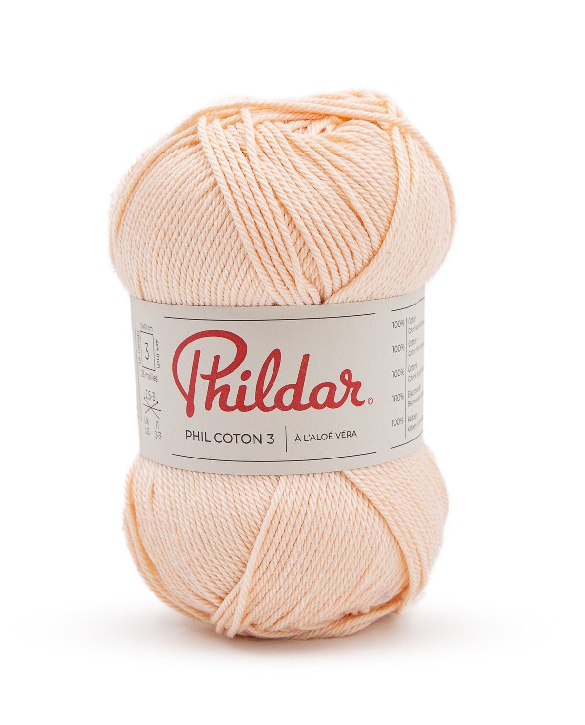 PHILDAR - PHIL COTON 3 - peau