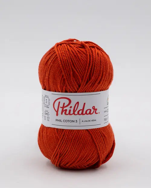 PHILDAR - PHIL COTON 3 - CAROTTE