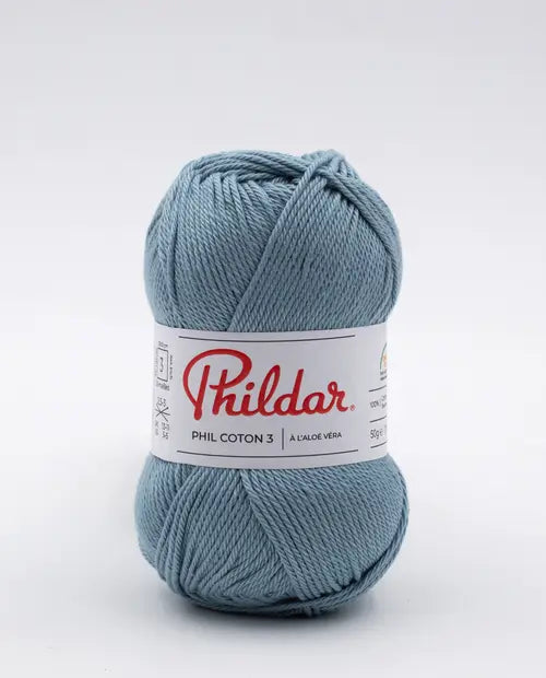 PHILDAR - PHIL COTON 3 - JEANS BLEACHED