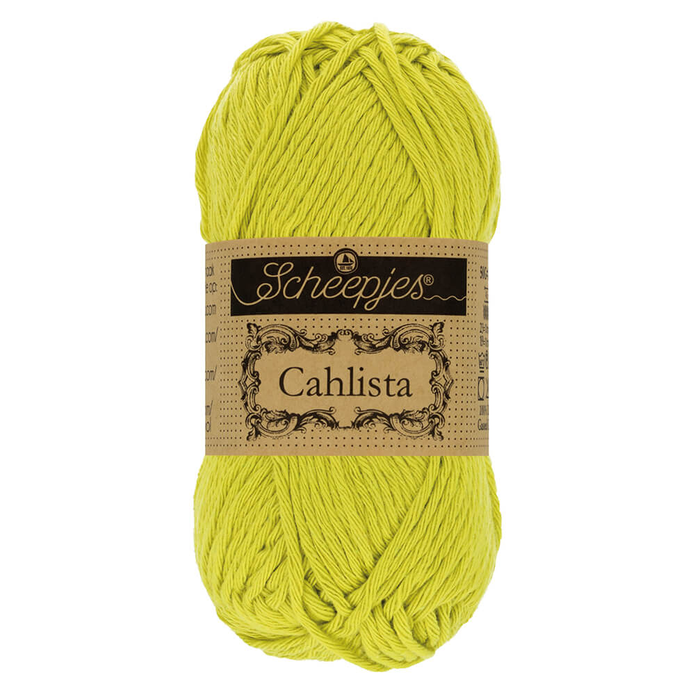 Scheepjes - Cahlista - 245 Green Yellow