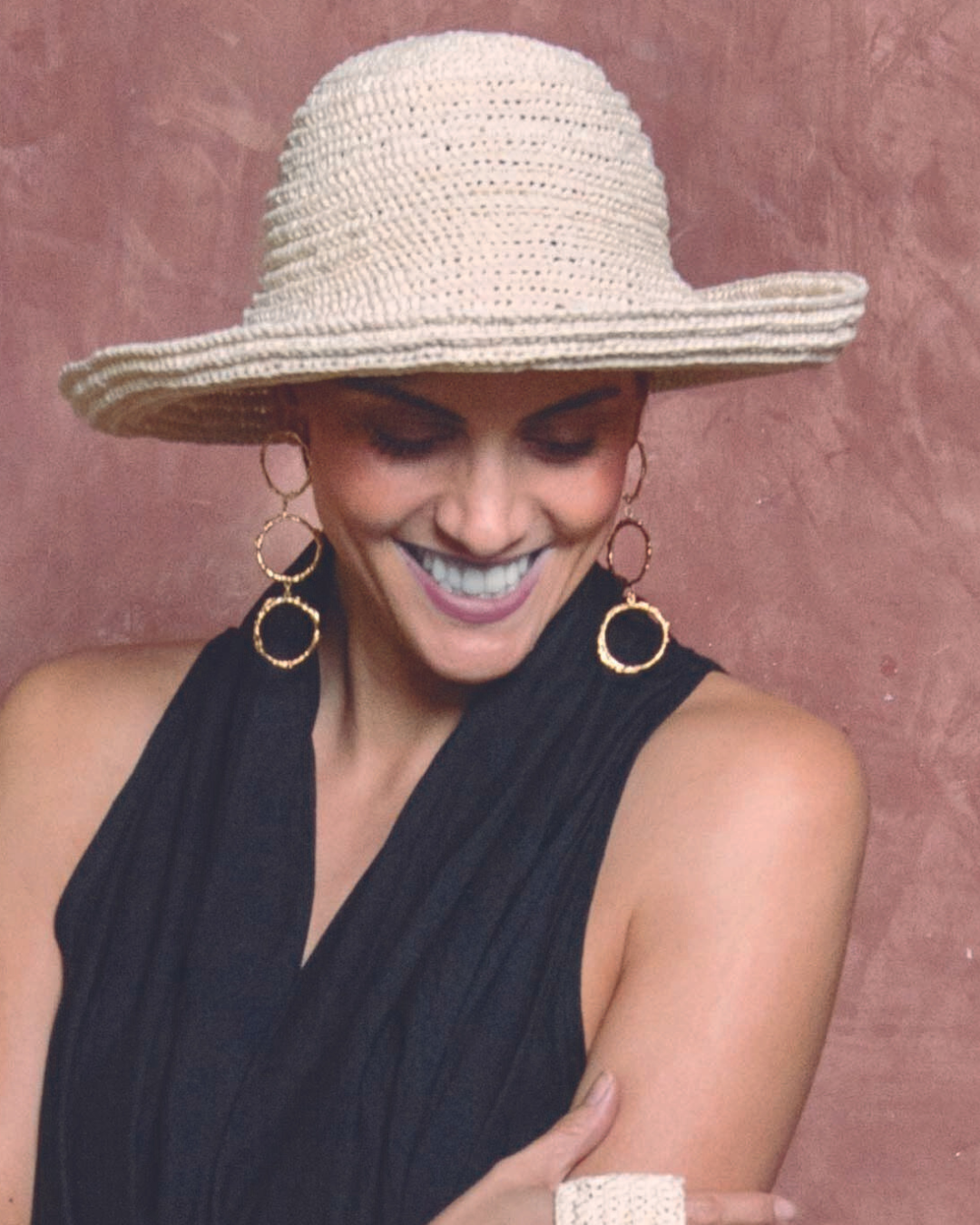 KIT CROCHET DMC : Le chapeau KYOTO en Eco Vita Raffia - Niveau intermédiaire