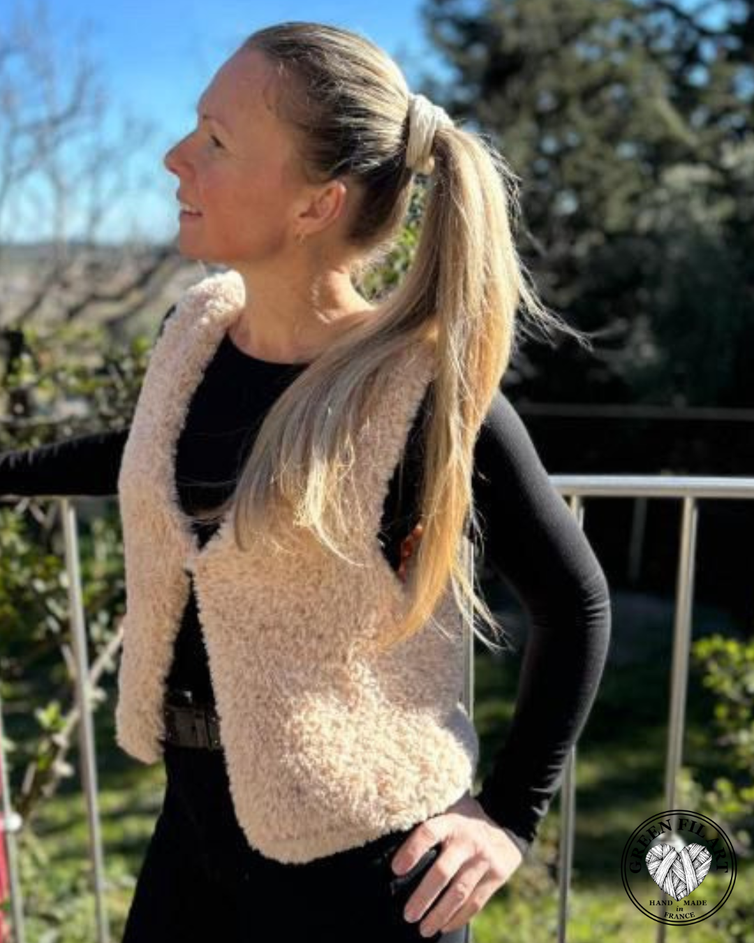 Katia Gilet Long Tricot Katia Modele Tricot Pull Noel Femme KIT