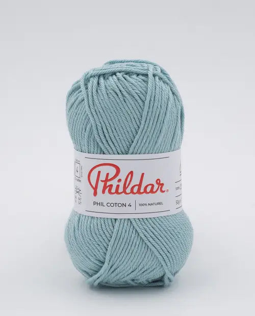 PHILDAR - PHIL COTON 4 - MENTHOL