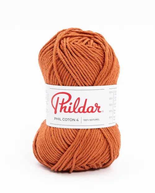 PHILDAR - PHIL COTON 4 - TERRACOTTA