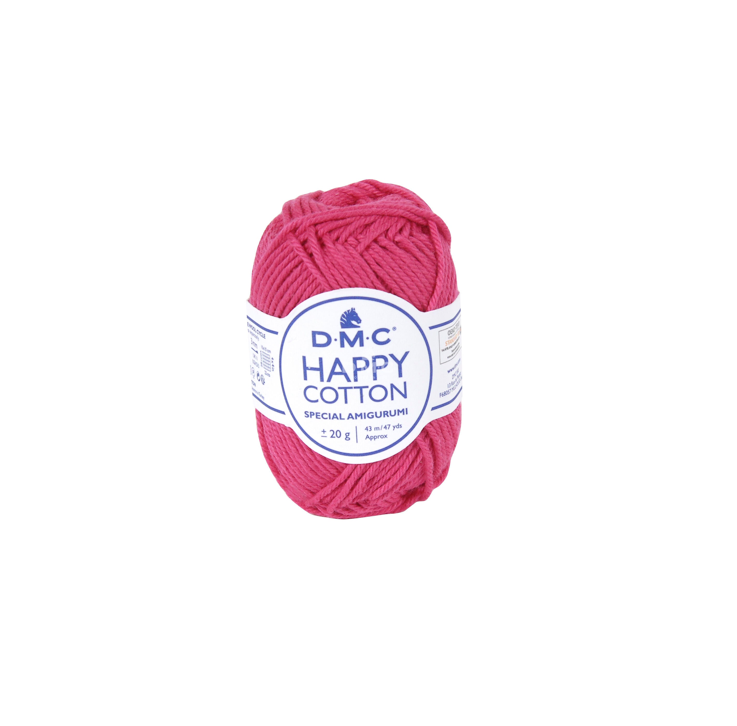 D.M.C - HAPPY COTTON - N° 755 FRAMBOISE
