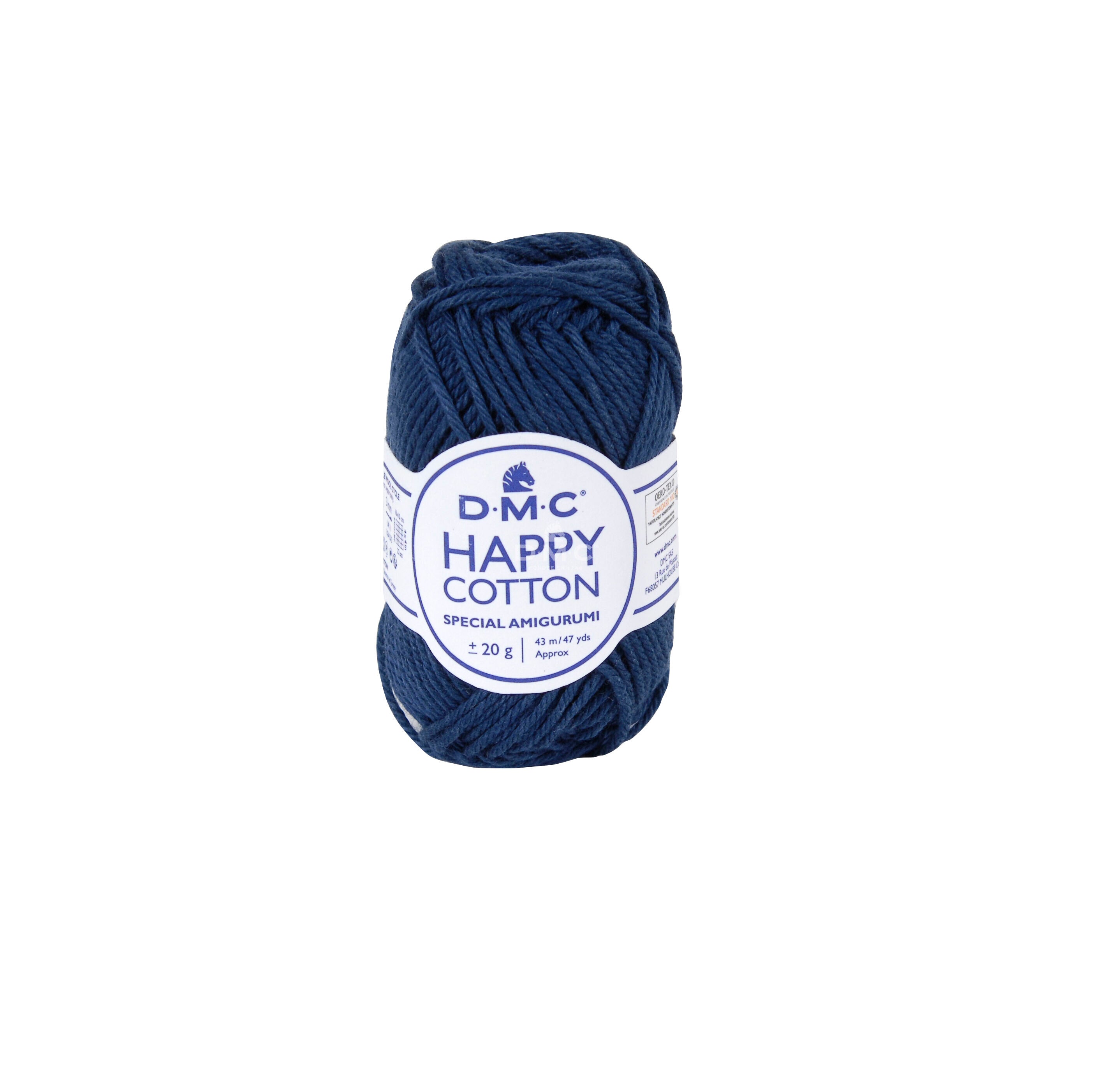 D.M.C - HAPPY COTTON - N° 758 BLEU MARINE
