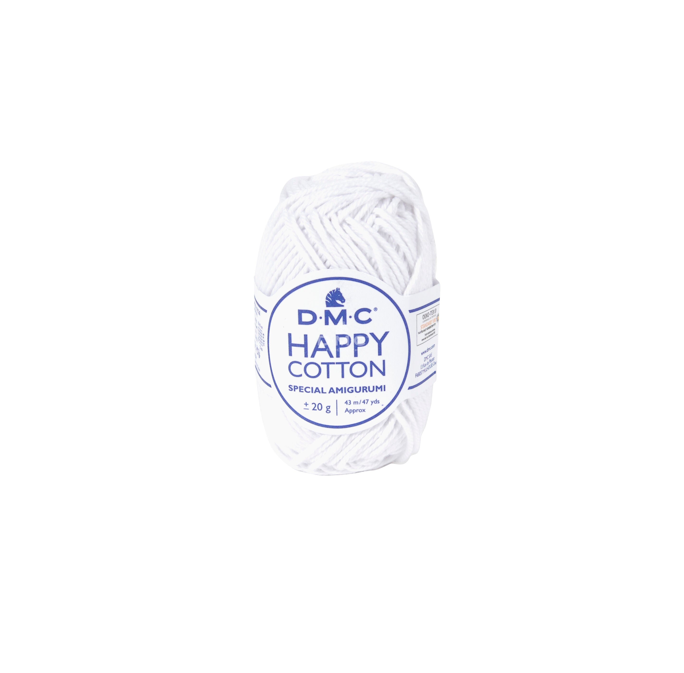 D.M.C - HAPPY COTTON - N° 762 BLANC