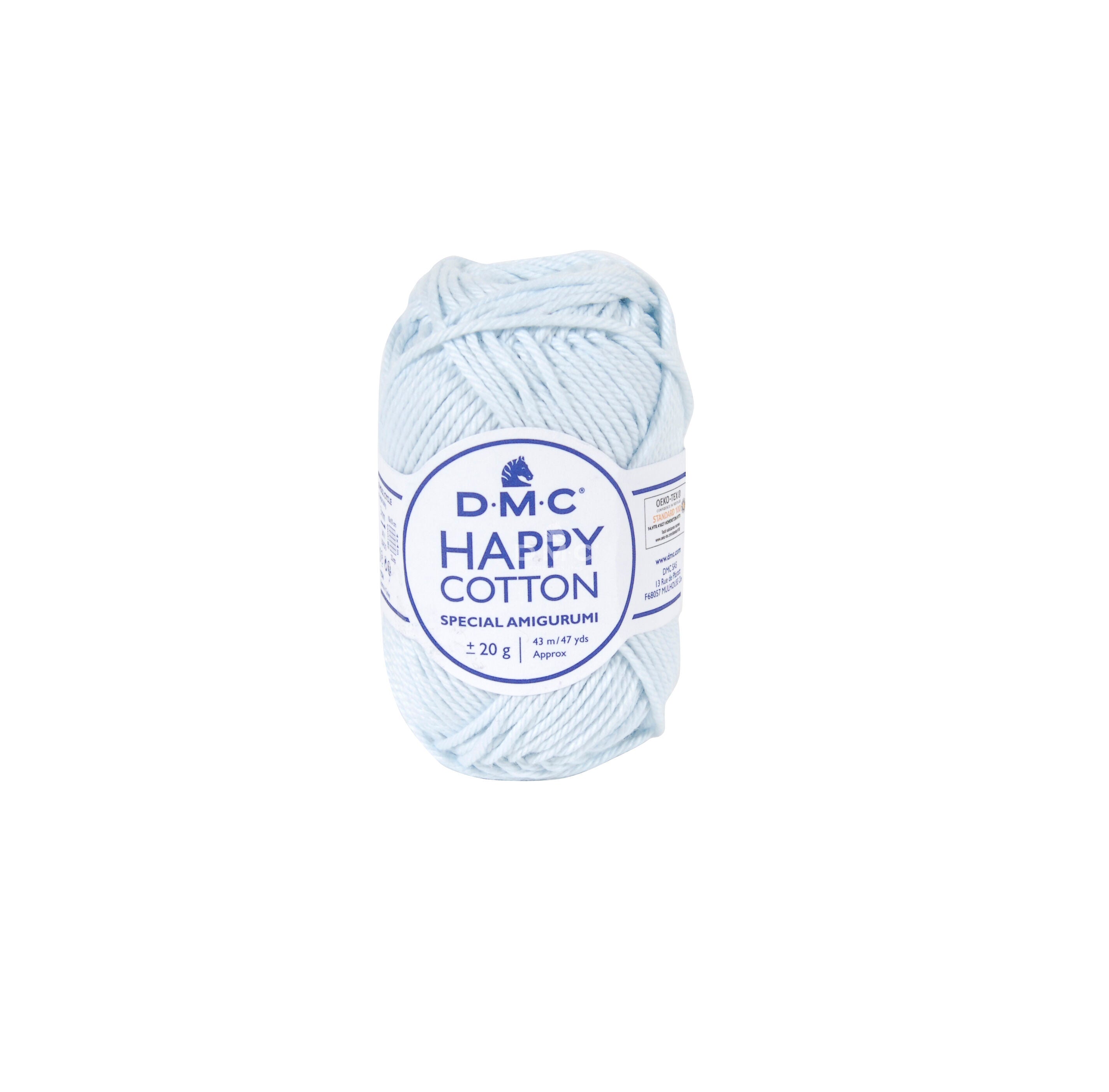 D.M.C - HAPPY COTTON - N° 765 BLEU LAYETTE