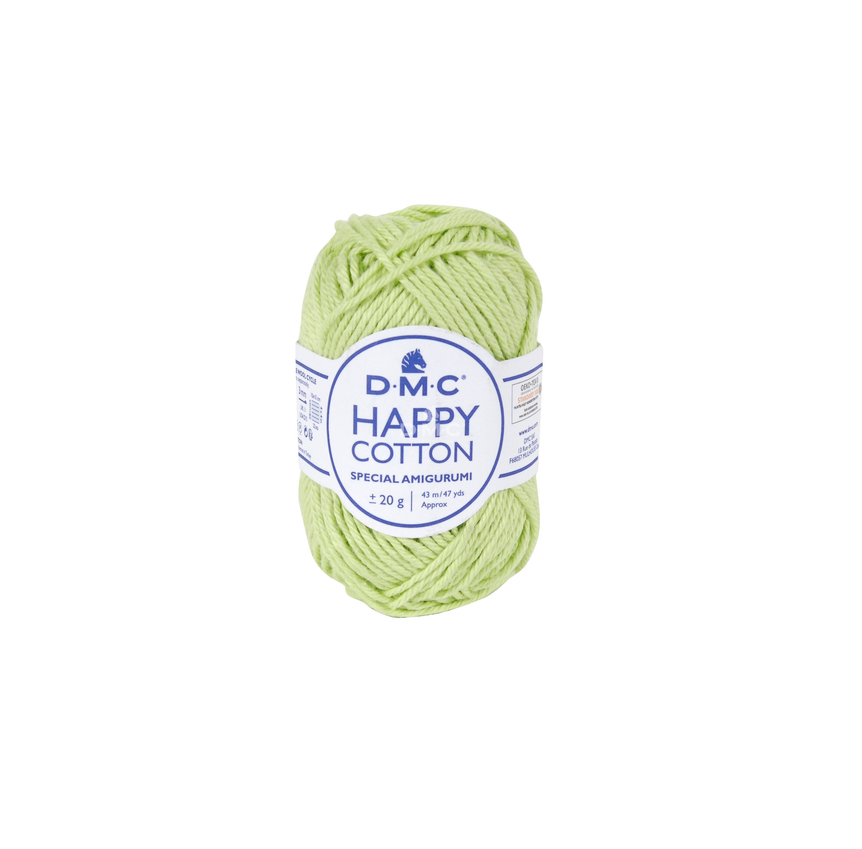 D.M.C - HAPPY COTTON - N° 779 VERT POMME
