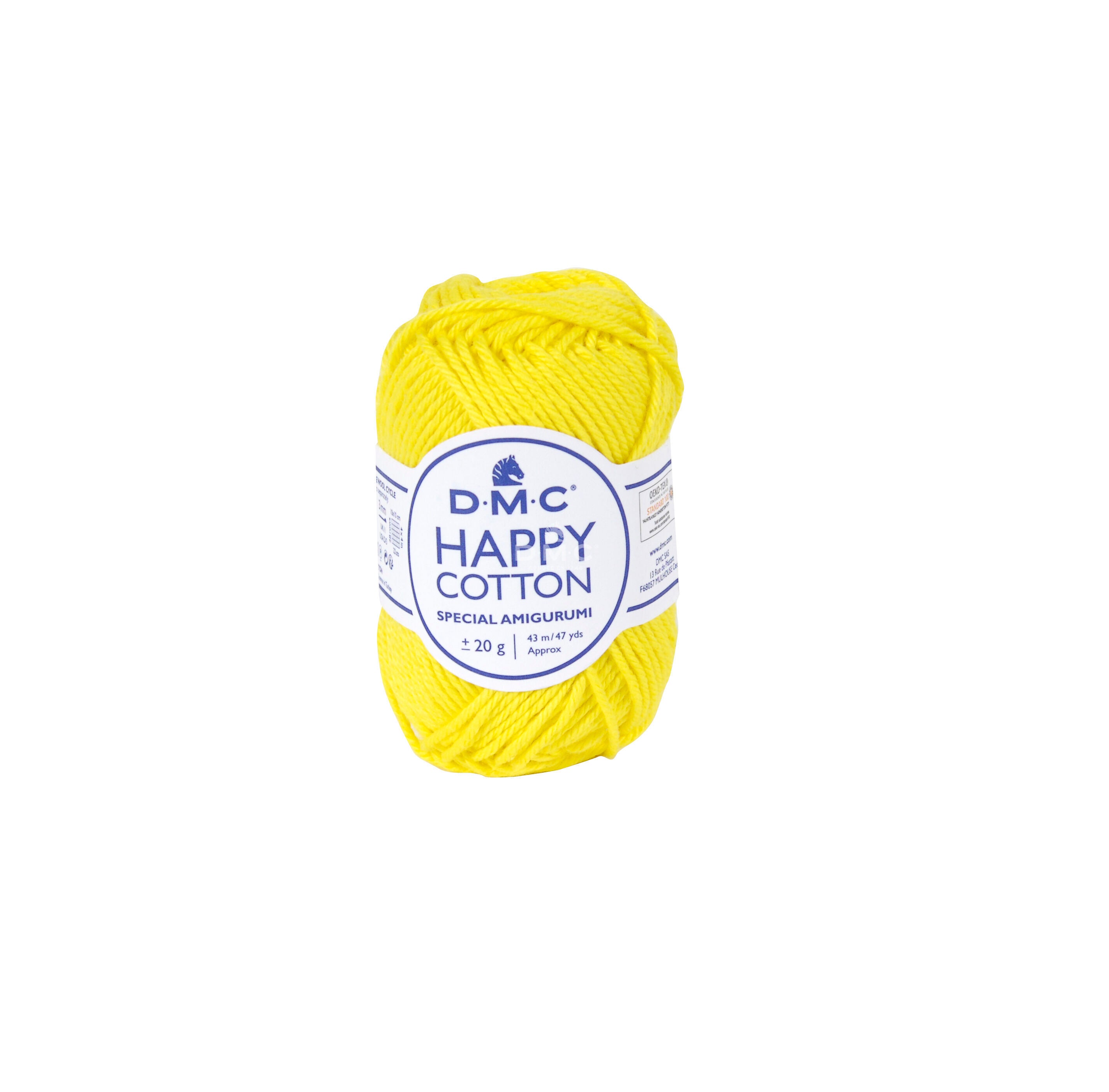 D.M.C - HAPPY COTTON - N° 788 JAUNE CITRON