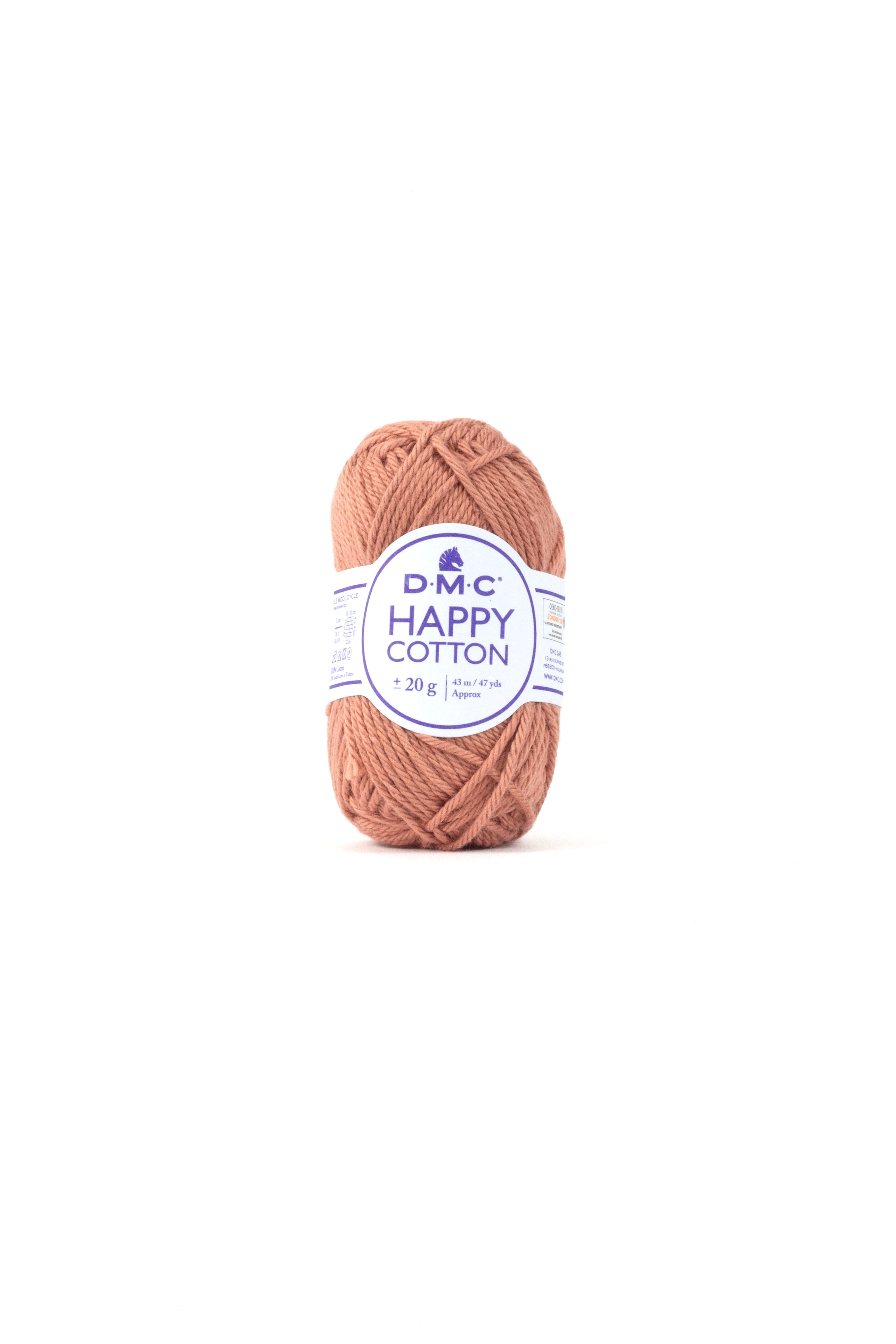 D.M.C - HAPPY COTTON - N° 804 CHOCOLAT AU LAIT