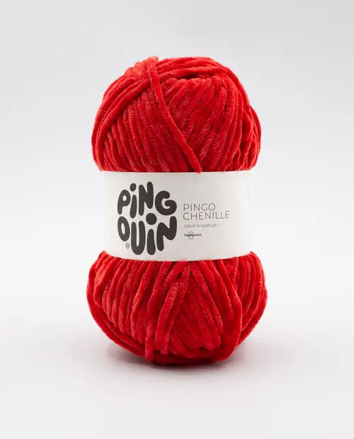 PINGOUIN - PINGO CHENILLE - ROUGE