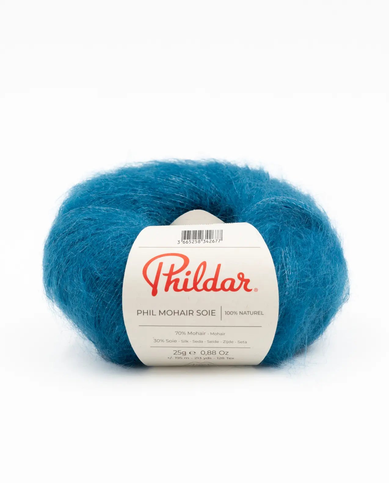 PHILDAR - PHIL MOHAIR SOIE - PRUSSE