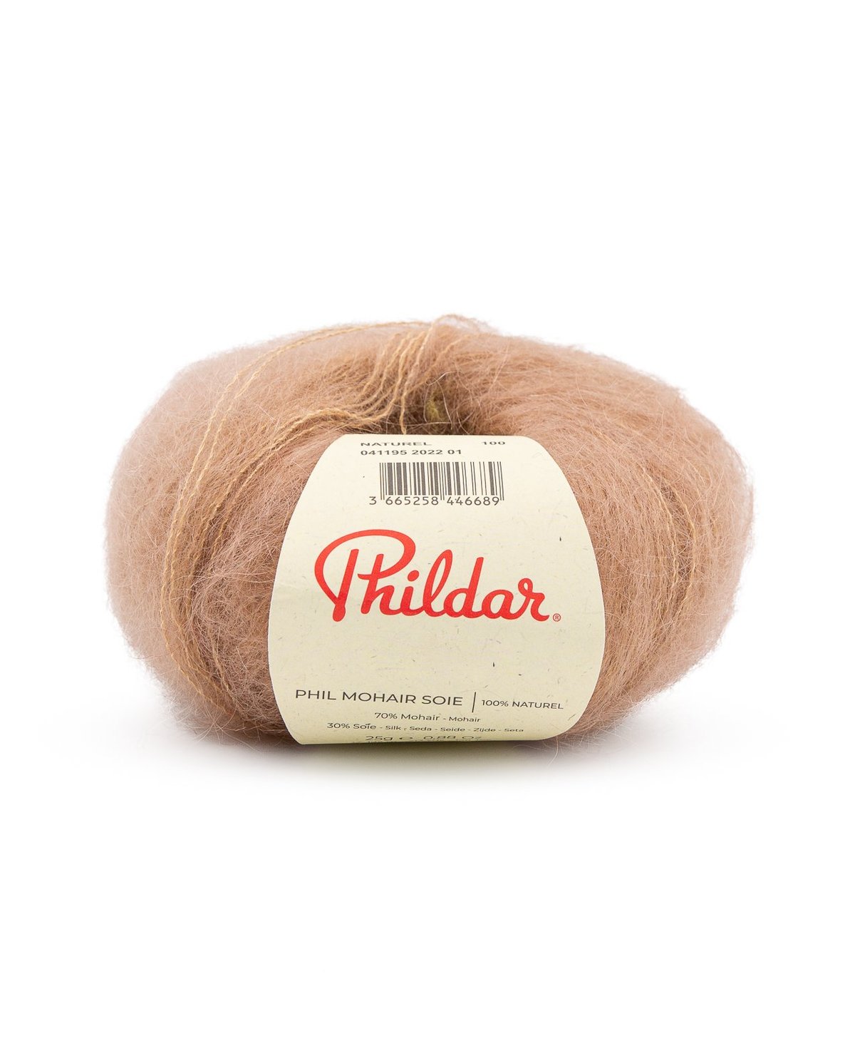 PHILDAR - PHIL MOHAIR SOIE - NATUREL