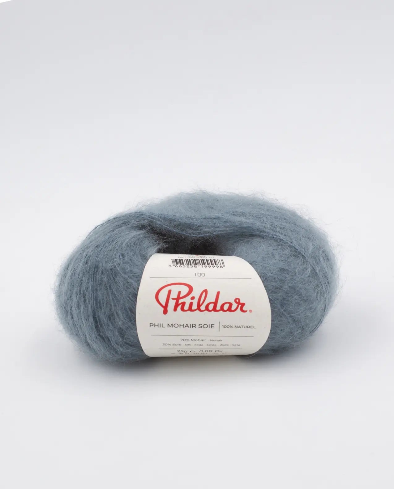 PHILDAR - PHIL MOHAIR SOIE - ARDOISE
