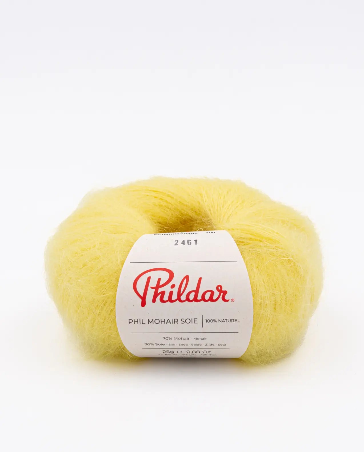 PHILDAR - PHIL MOHAIR SOIE - JAUNE