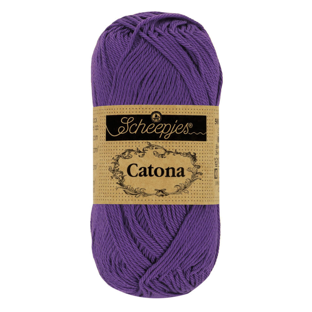 Scheepjes - Coton mercerisé Catona - 521 Deep Violet